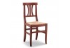 Sedia ARTE POVERA in legno con sedile paglia/massello/imbottito